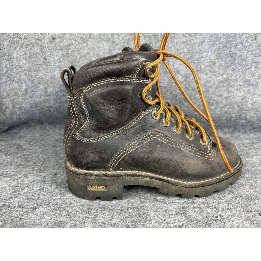Danner Quarry 3.0‎ Boots Mens Size 4 Brown Vibram Sole Work Hiking Leather USA